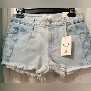 Letter to Juliet NWT Tie Dye Denim Short